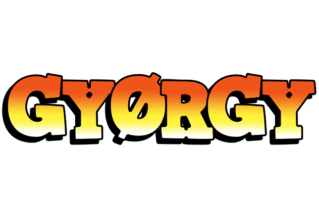 Gyørgy sunset logo