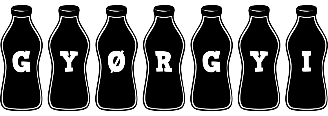 Gyørgyi bottle logo
