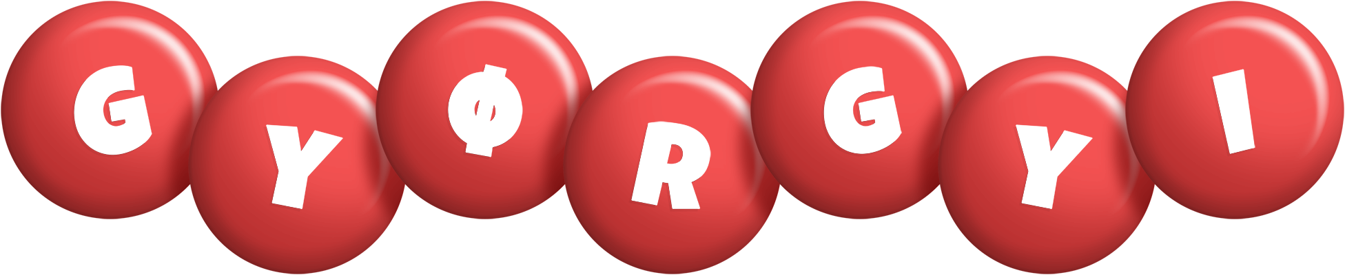Gyørgyi candy-red logo