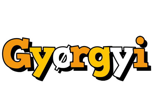 Gyørgyi cartoon logo