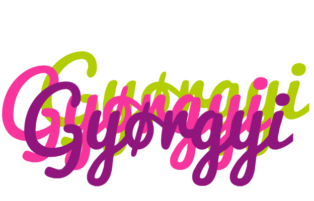 Gyørgyi flowers logo
