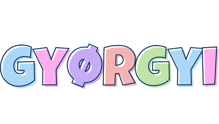 Gyørgyi pastel logo