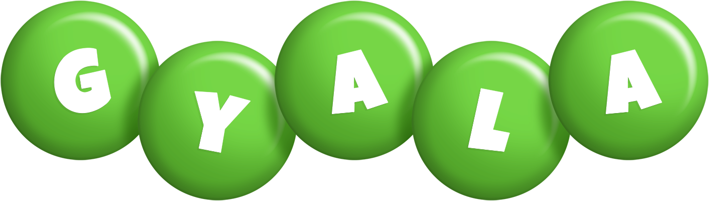 Gyala candy-green logo