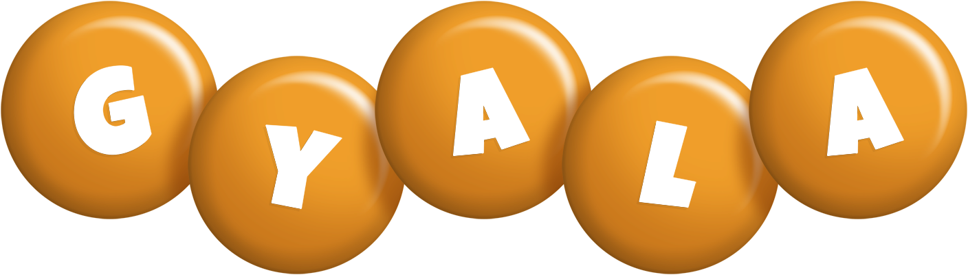 Gyala candy-orange logo