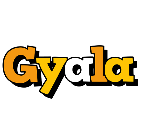 Gyala cartoon logo
