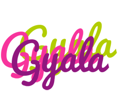 Gyala flowers logo