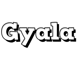 Gyala snowing logo