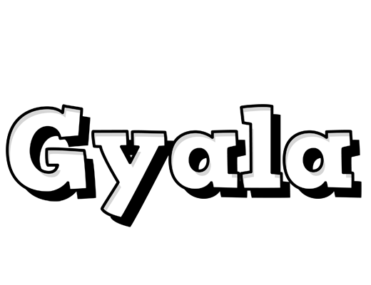 Gyala snowing logo