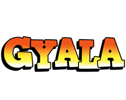 Gyala sunset logo