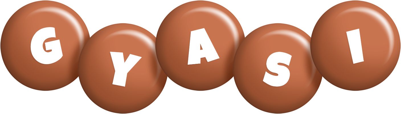 Gyasi candy-brown logo