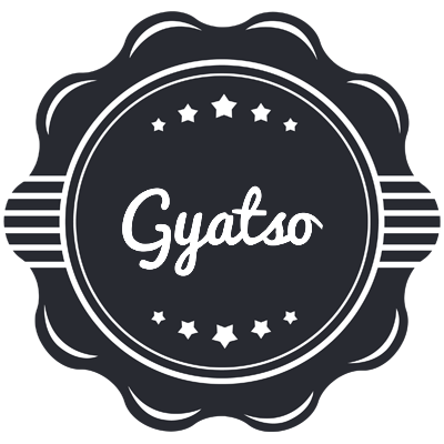 Gyatso badge logo
