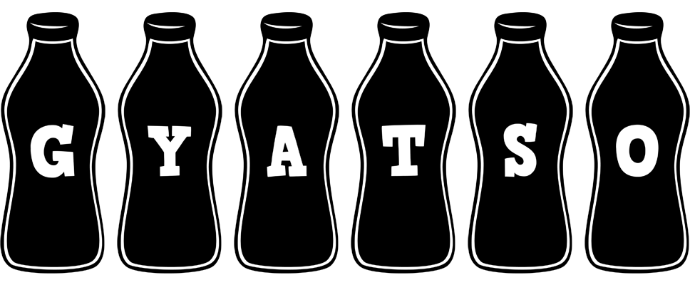 Gyatso bottle logo