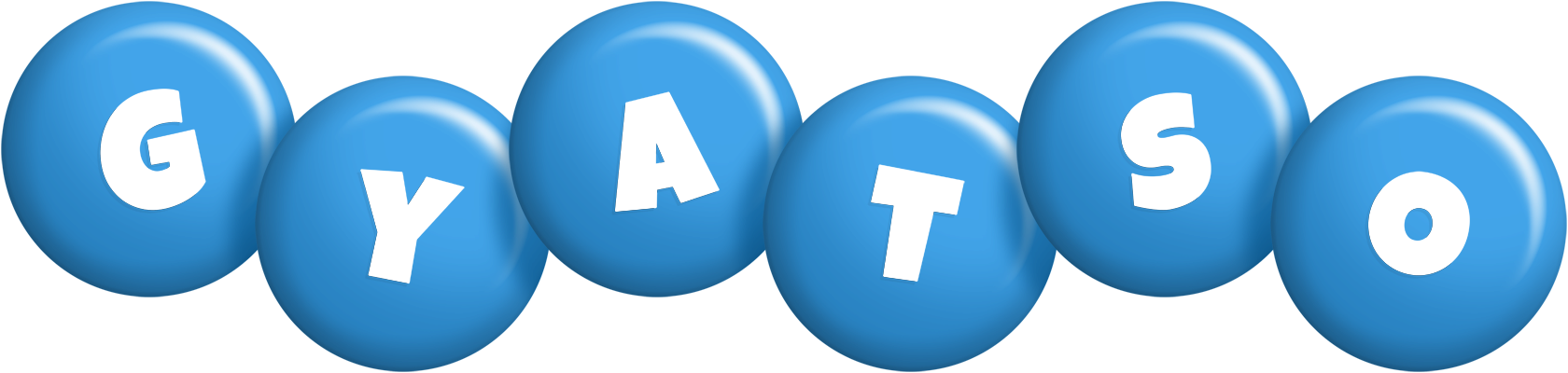Gyatso candy-blue logo