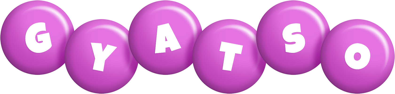 Gyatso candy-purple logo