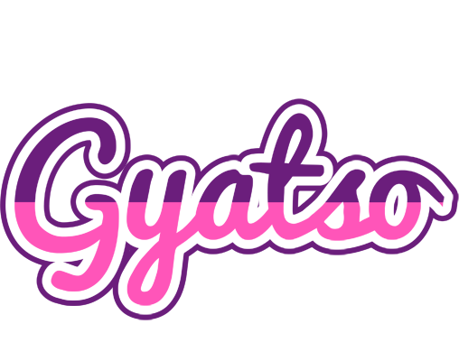 Gyatso cheerful logo