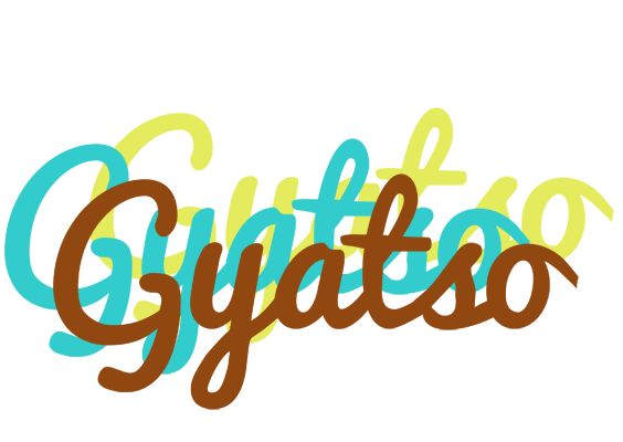 Gyatso cupcake logo