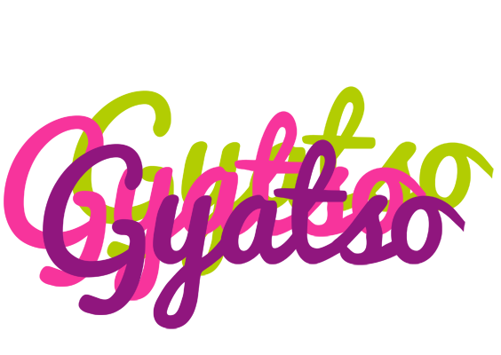 Gyatso flowers logo