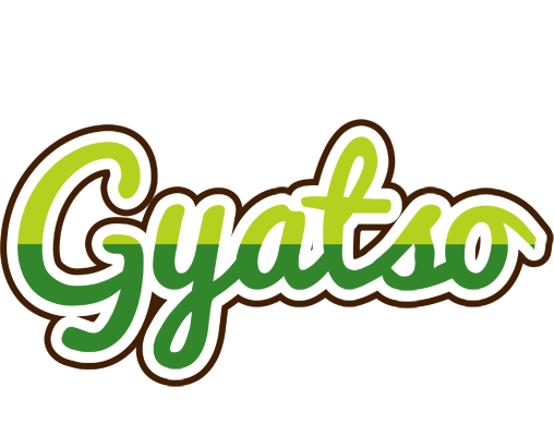 Gyatso golfing logo