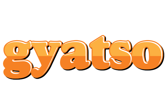 Gyatso orange logo