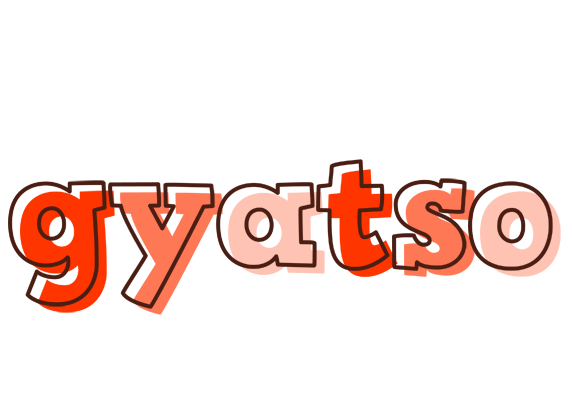Gyatso paint logo