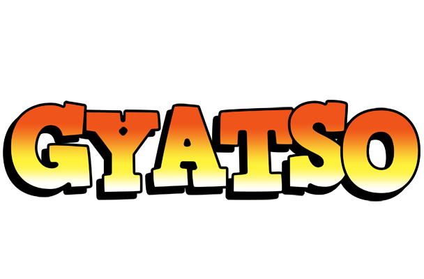 Gyatso sunset logo