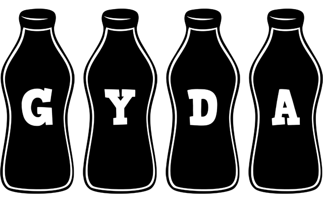 Gyda bottle logo