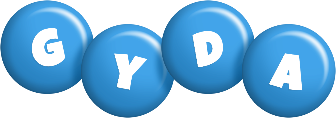 Gyda candy-blue logo