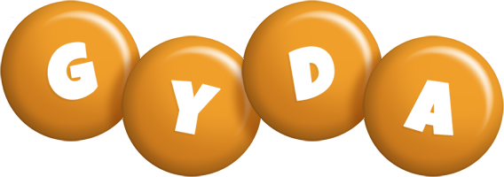 Gyda candy-orange logo