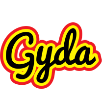 Gyda flaming logo