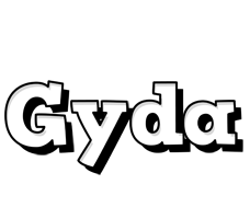 Gyda snowing logo