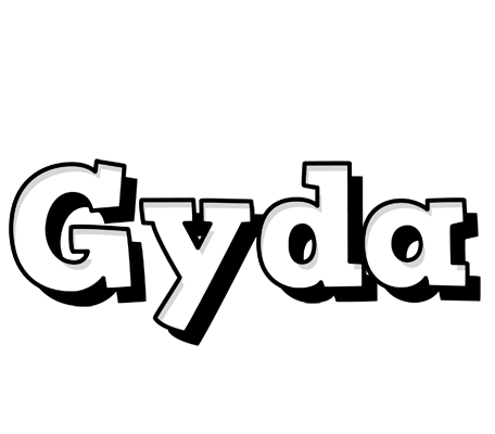 Gyda snowing logo