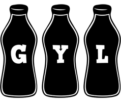 Gyl bottle logo