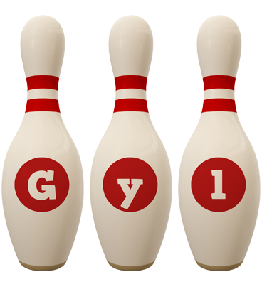 Gyl bowling-pin logo