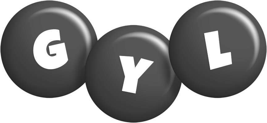 Gyl candy-black logo