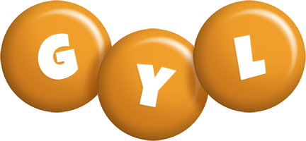 Gyl candy-orange logo