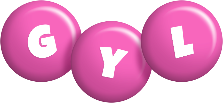 Gyl candy-pink logo