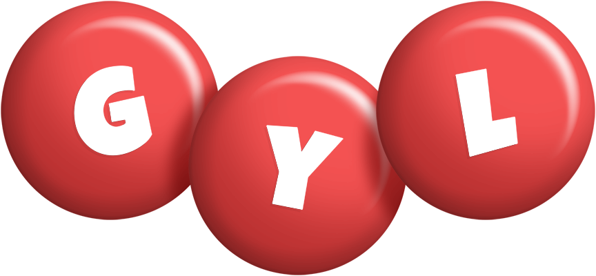 Gyl candy-red logo
