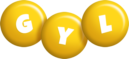 Gyl candy-yellow logo