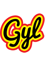 Gyl flaming logo