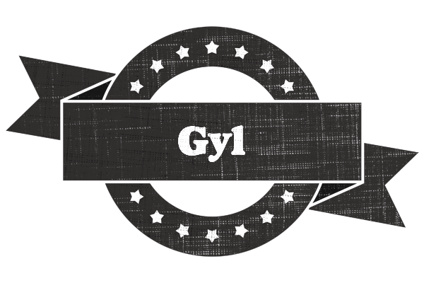 Gyl grunge logo