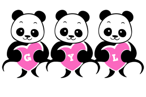 Gyl love-panda logo