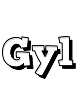 Gyl snowing logo