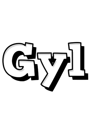 Gyl snowing logo