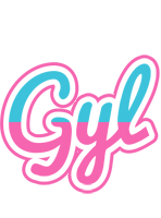 Gyl woman logo