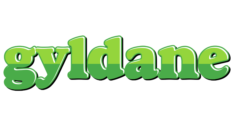 Gyldane apple logo
