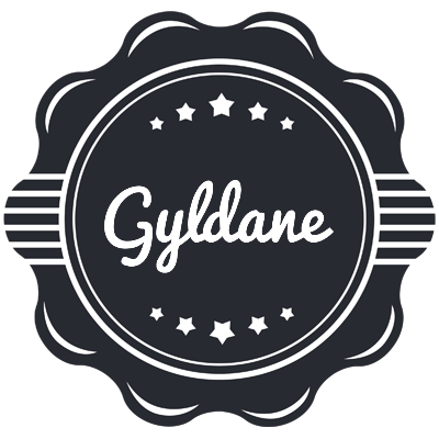 Gyldane badge logo