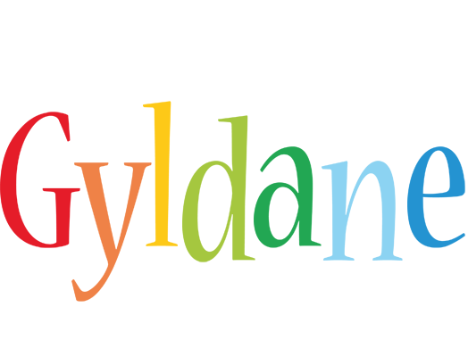 Gyldane birthday logo
