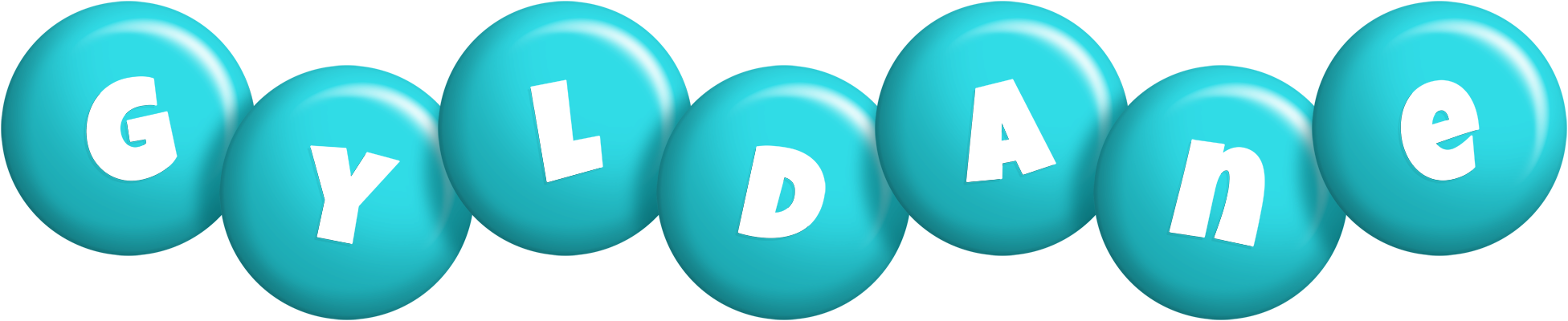 Gyldane candy-azur logo