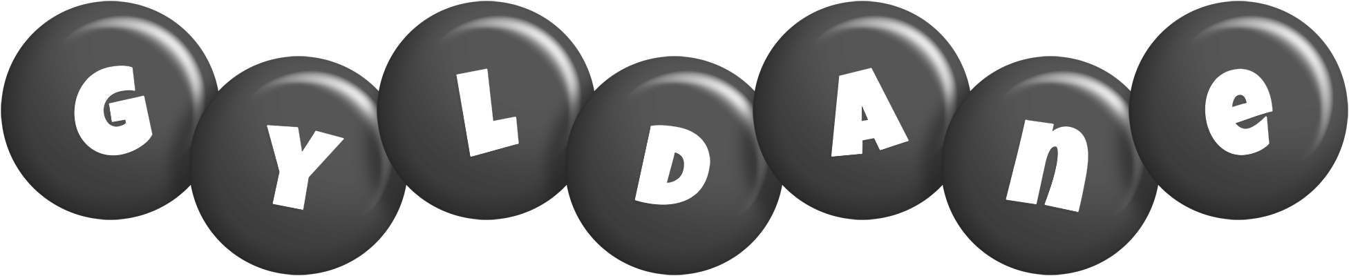 Gyldane candy-black logo
