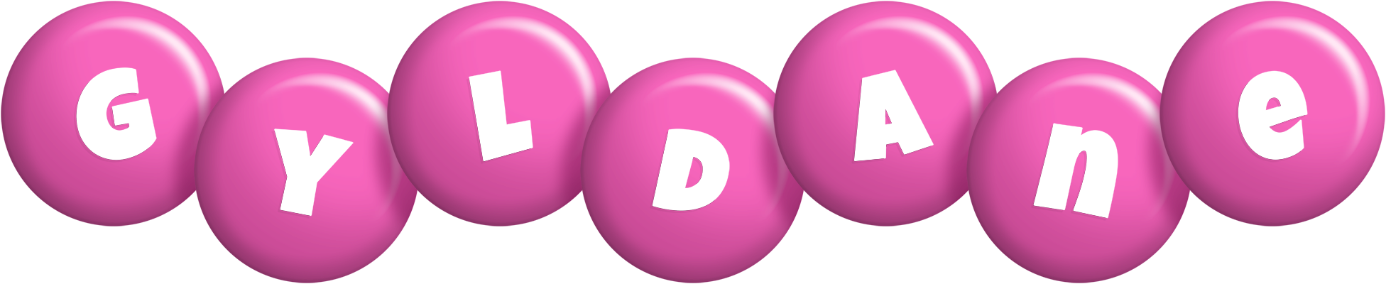 Gyldane candy-pink logo